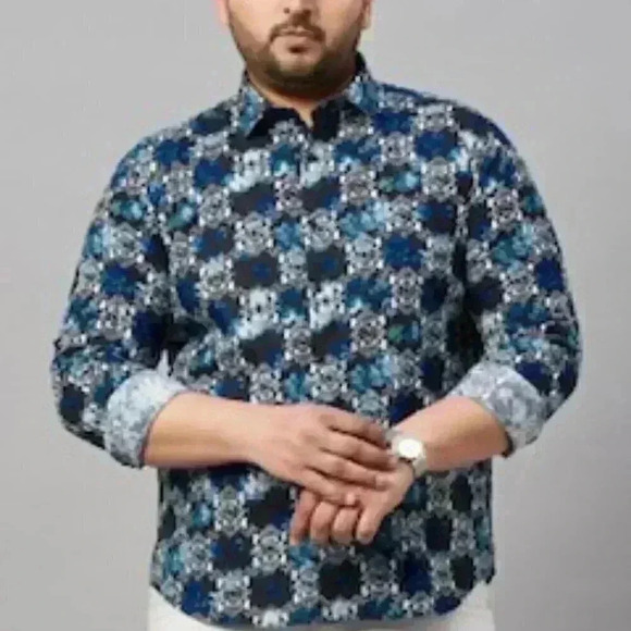 NEW Robert Graham Alloway Blue‎ Skull Print Classic Shirt Men’s Sz Small NWT - Picture 1 of 9